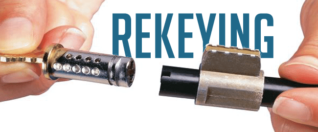 Rekey lock